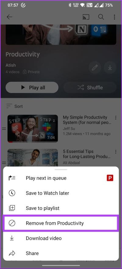 How-to-Delete-YouTube-Playlist_6 كيفية حذف قائمة تشغيل YouTube على سطح المكتب أو الهاتف المحمول