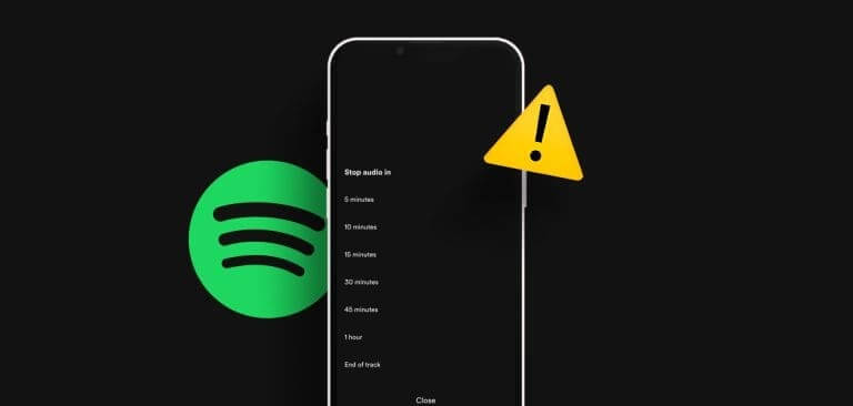 How-to-Fix-Spotify-Sleep-Timer-Missing-or-Not-Working-On-Android-and-iPhone-768x432-1 8 طرق سهلة لإصلاح اختفاء أو عدم عمل Spotify Sleep Timer