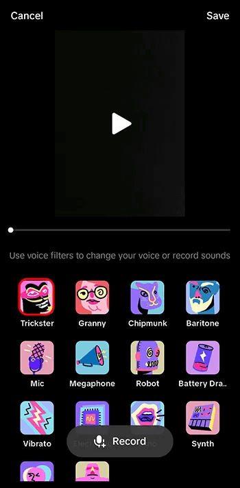 How-to-Get-In-built-Voice-Filters-4 كيفية الحصول على فلاتر الصوت واستخدامها في TikTok