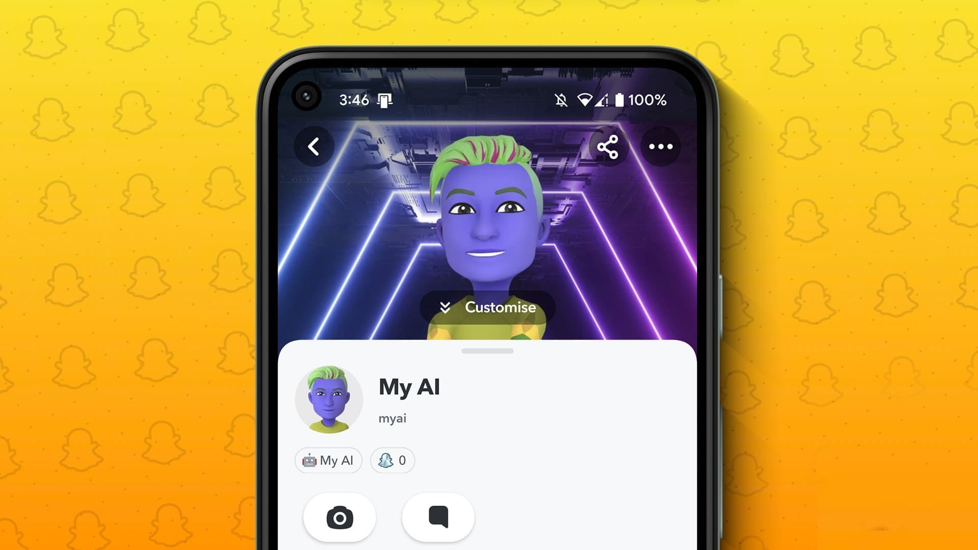 How_to_Get_My_AI_on_Snapchat كيفية تغيير الجنس والاسم في Snapchat AI