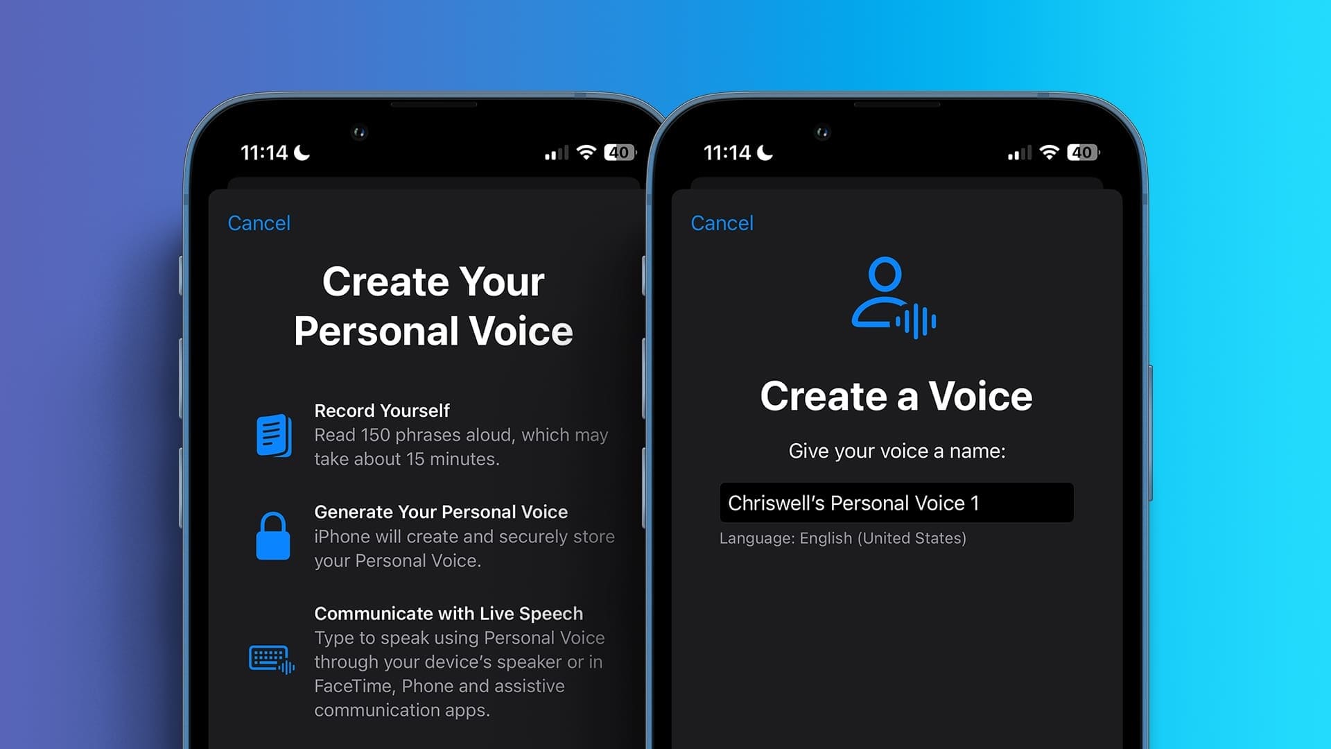 كيفية استخدام ميزة Personal Voice في iPhone لإنشاء صوتك AI - %categories