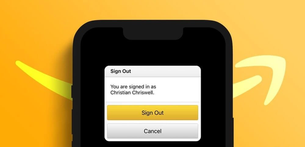 كيفية تسجيل الخروج من تطبيق أو موقع Amazon - %categories