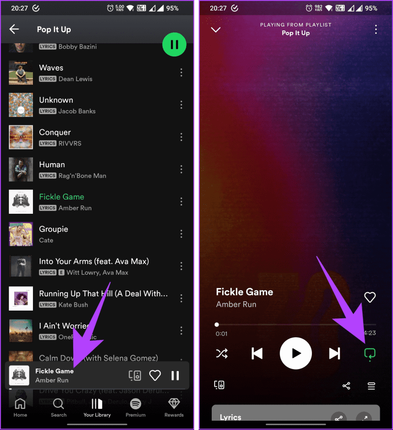 Loop-a-Song-on-Spotify_1-1872x2048-1 كيفية تكرار أغنية على Spotify بدون تدخل يدوي