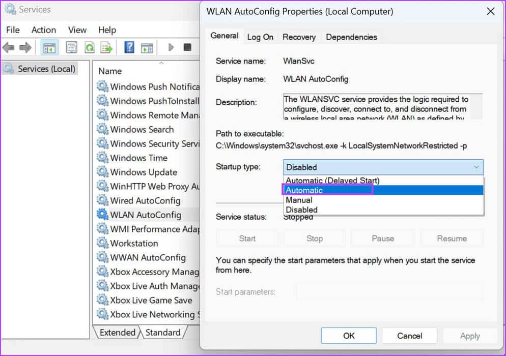 أفضل 8 طرق لإصلاح خطأ "تعذر على Windows بدء تشغيل WLAN AutoConfig Service" - %categories