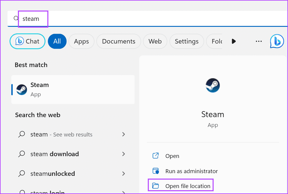 Modify-Steam-Executable-File أفضل 7 طرق لإصلاح لا يمكن الوصول إلى شبكة أصدقاء Steam على Windows