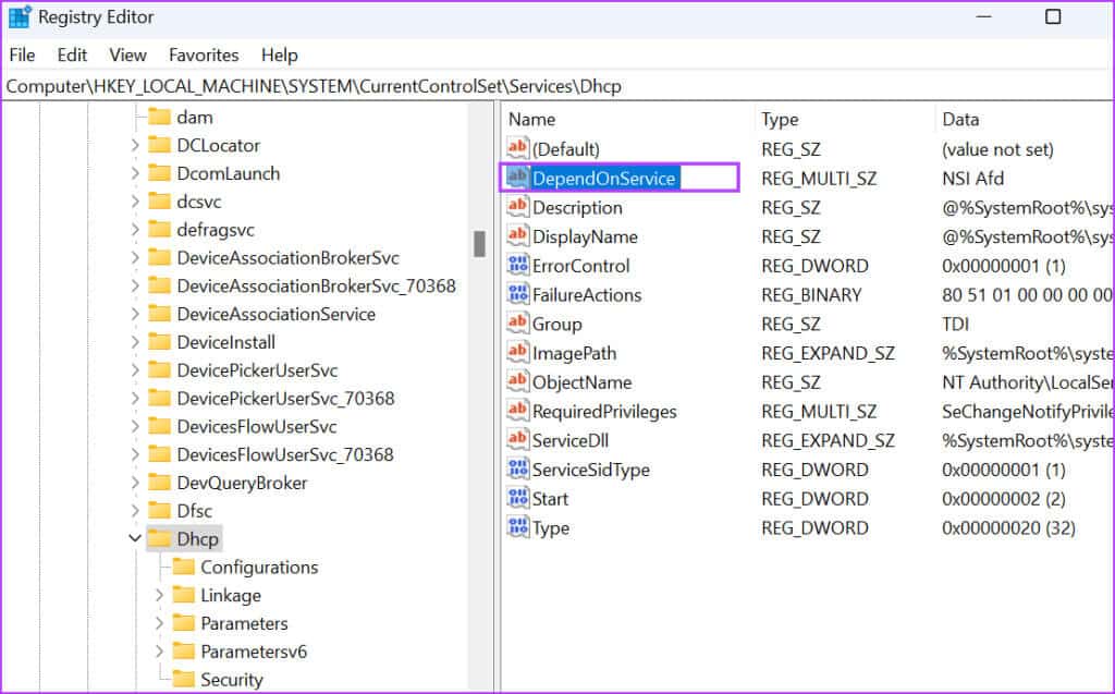 Modify-Windows-Registry-4-1-1024x637-1 أفضل 8 طرق لإصلاح خطأ "تعذر على Windows بدء تشغيل WLAN AutoConfig Service"