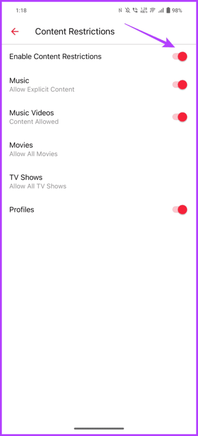 New_How-to-Turn-off-or-Allow-Explicit-Content-on-Apple-Music-on-Android-Step-5-698x1536-1 كيفية السماح بالمحتوى الصريح أو إيقاف تشغيله على Apple Music
