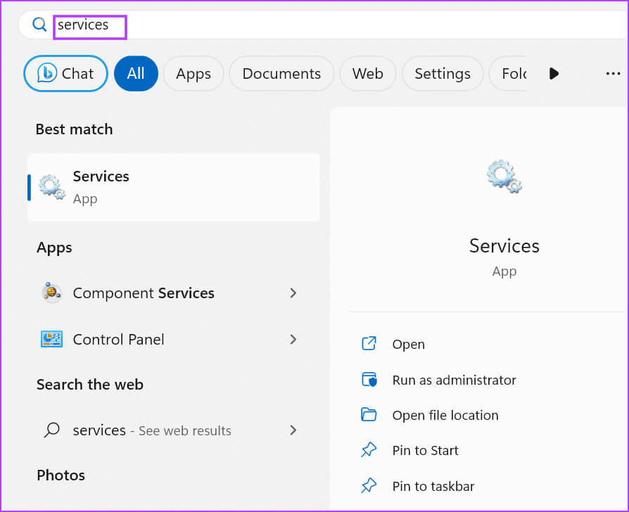 OPen-services أفضل 9 طرق لإصلاح عدم عمل NVIDIA GeForce Overlay على Windows