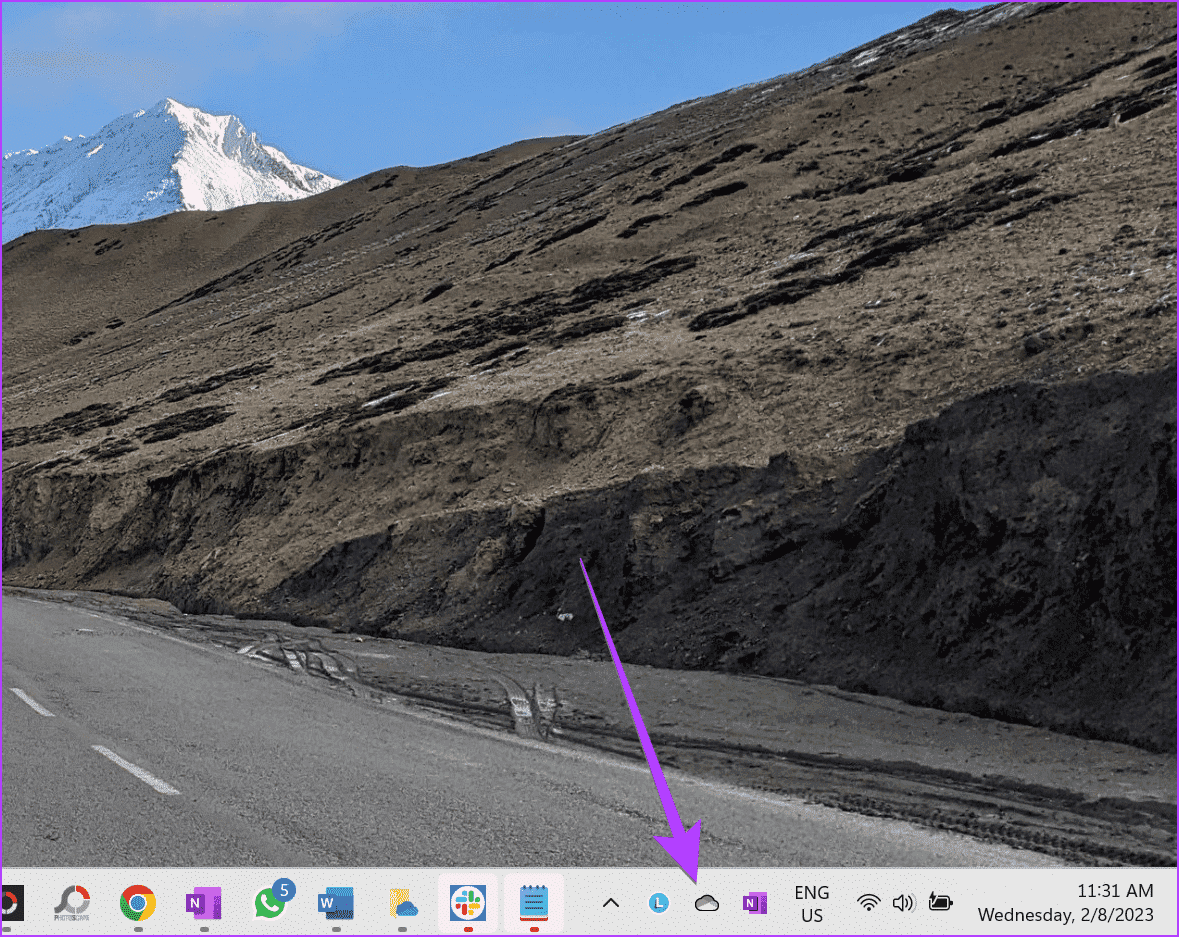 OneDrive-Icon-Taskbar كيفية منع OneDrive من مزامنة المجلدات على Windows