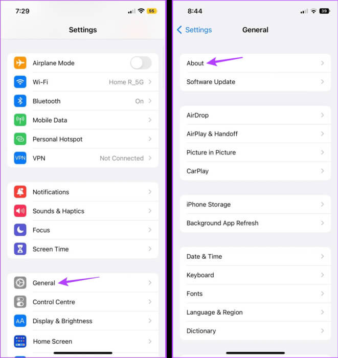 Open-Carrier-Update-Settings-1 كيفية إصلاح الصدى على iPhone أثناء المكالمات الصوتية أو FaceTime