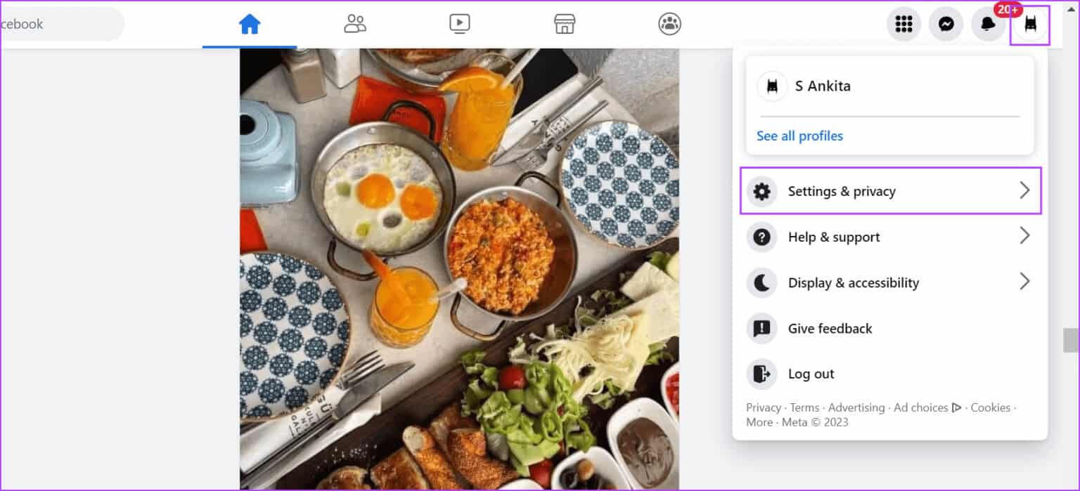 Open-Facebook-Settings-1-1536x699-1 كيفية تسجيل الخروج من Facebook و Messenger على جميع الأجهزة