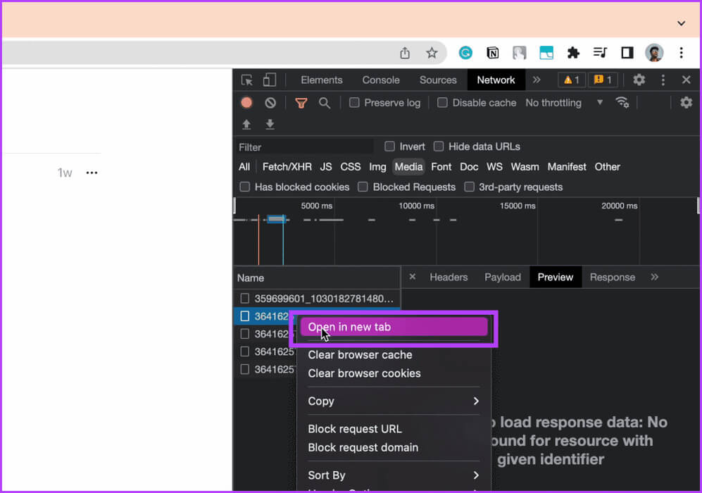 Open-Threads-Media-in-new-Tab-1024x719-1 5 طرق لتنزيل الصور ومقاطع الفيديو من Threads