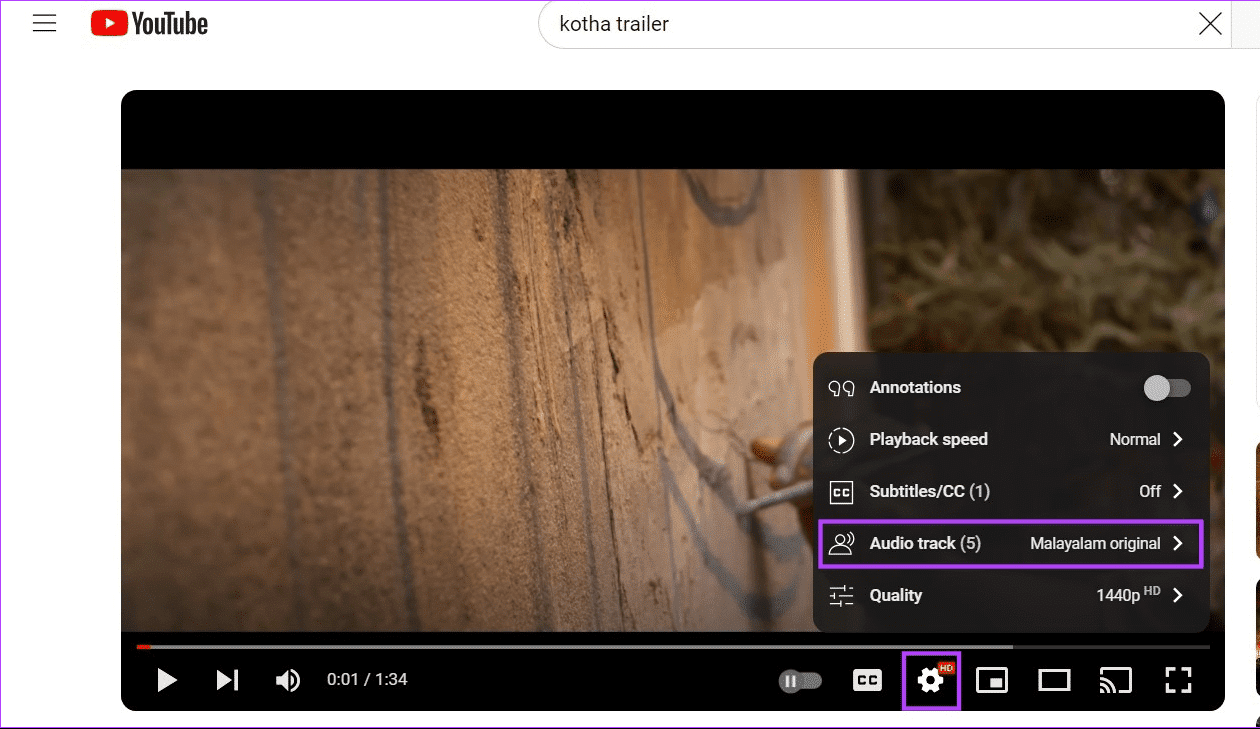 Open-Video-Settings-e1691437553750 كيفية استخدام ميزة المسارات الصوتية المتعددة في YouTube