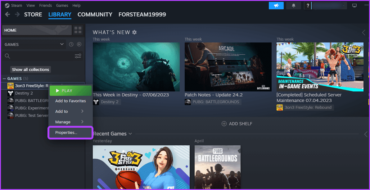 Properties-7 أفضل 7 طرق لإصلاح عدم التعرف على جهاز التحكم في Steam على Windows 11