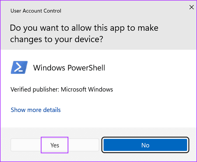 Re-register-Microsoft-Store-2 أفضل 8 طرق لإصلاح مشكلة "لا يمكن إعادة تعيين Microsoft Store" على Windows 11