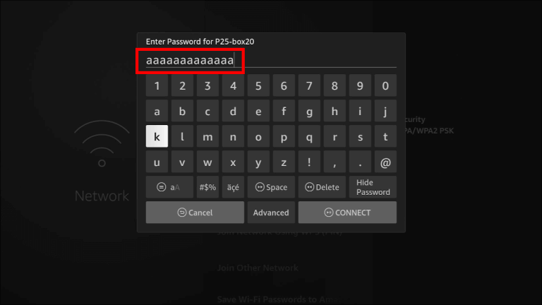 Reconnect-the-FireStick-to-the-Internet-4 كيفية إصلاح عدم توفر Xfinity Stream على FireStick