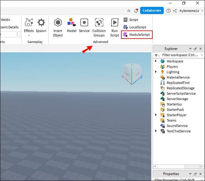 Roblox-How-to-Use-Module-Scripts2 كيفية استخدام البرمجة النصية للوحدة النمطية في Roblox