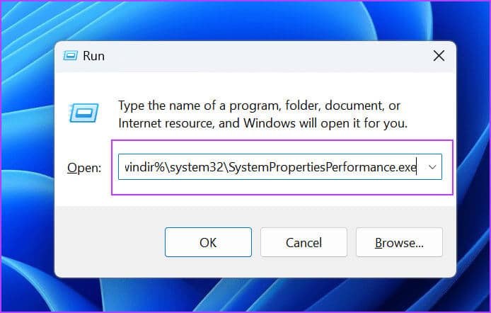 Run-dialog-box-7 أفضل 7 طرق لإصلاح الخطأ "Page Fault in Nonpaged Area’" في Windows 10 وWindows 11