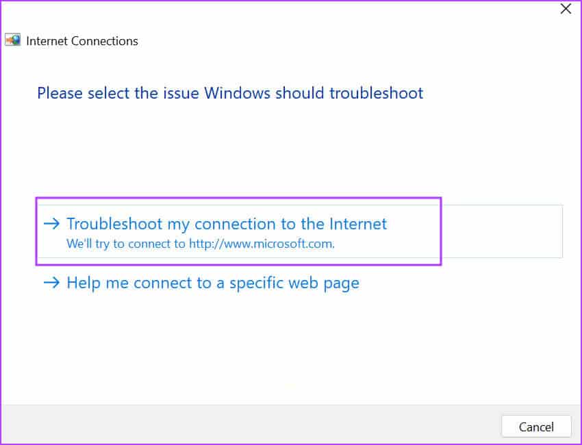 Run-the-Network-Troubleshooter-3 أفضل 8 طرق لإصلاح خطأ "تعذر على Windows بدء تشغيل WLAN AutoConfig Service"