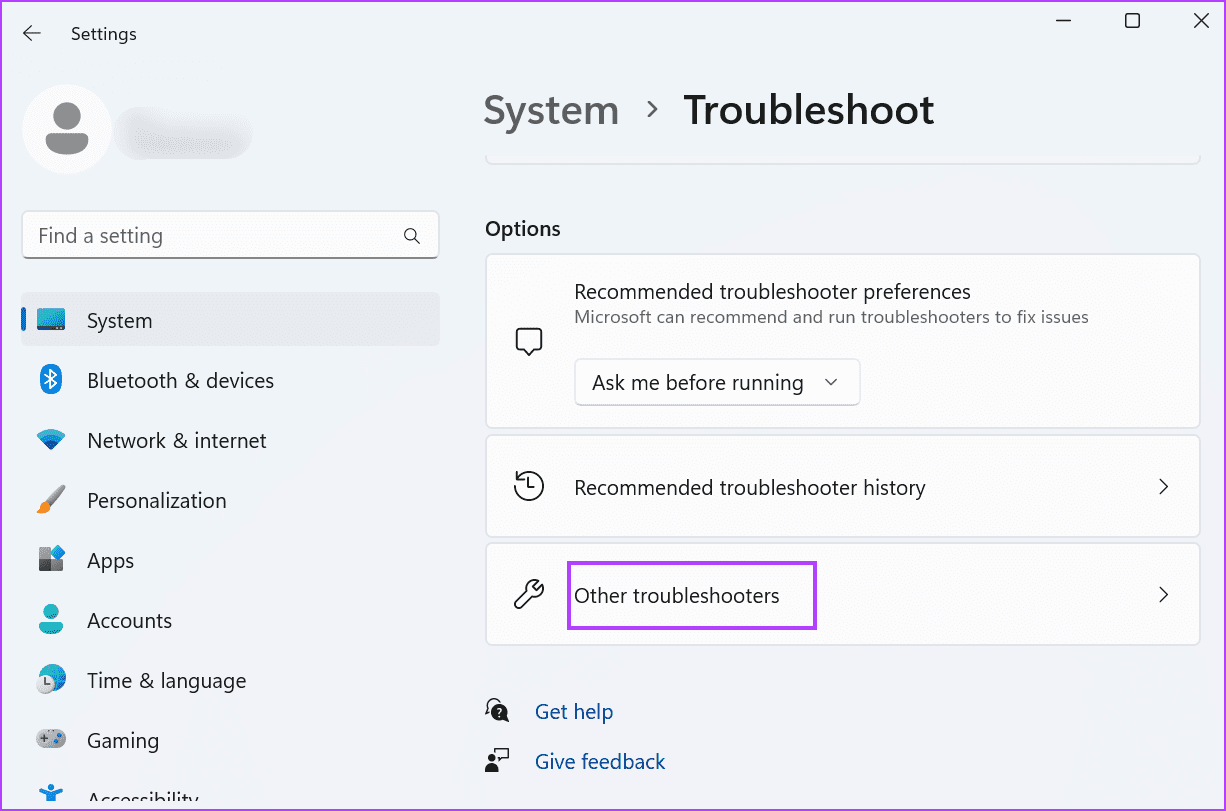 Run-the-Windows-Store-Apps-Troubleshooter-2 أفضل 8 طرق لإصلاح مشكلة "لا يمكن إعادة تعيين Microsoft Store" على Windows 11