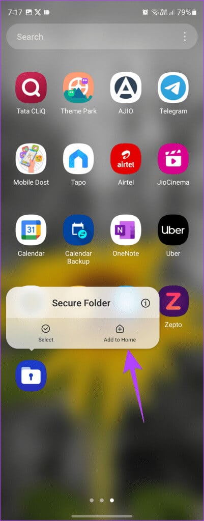 Samsung-Secure-Folder-Home-screen-401x1024-1 5 طرق للوصول إلى المجلد الآمن على هواتف Samsung Galaxy