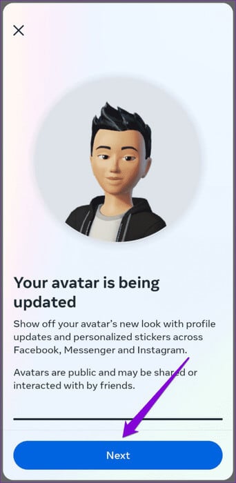 Save-Avatar-on-Instagram-500x1024-1 كيفية استخدام الصورة الرمزية أثناء مكالمات الفيديو على Instagram وFacebook Messenger