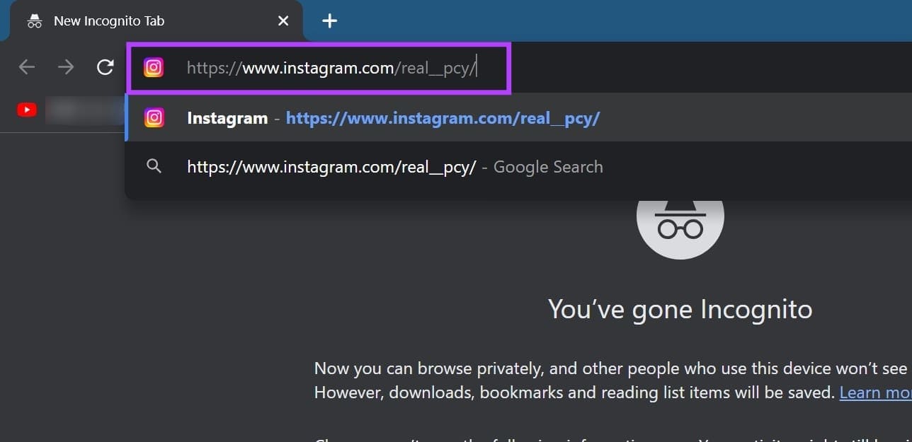 Search-the-Page-While-Logged-Off 8 طرق لإصلاح "هذه الصفحة أو المحتوى غير متاح الآن" على Instagram