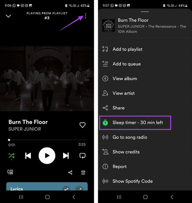 See-sleep-timer-on-Spotify 4 طرق سهلة لضبط Spotify Sleep Timer على أي جهاز