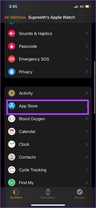 Tap-on-App-Store-1 طريقتان لإزالة التطبيقات من Apple Watch
