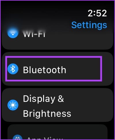 Tap-on-Bluetooth-2 كيفية توصيل سماعات Bluetooth مع Apple Watch