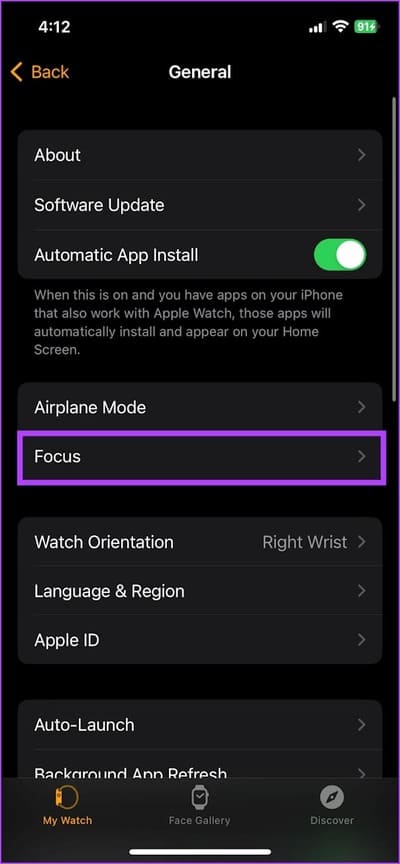 كيفية استخدام أوضاع التركيز بشكل منفصل على Apple Watch و iPhone - %categories