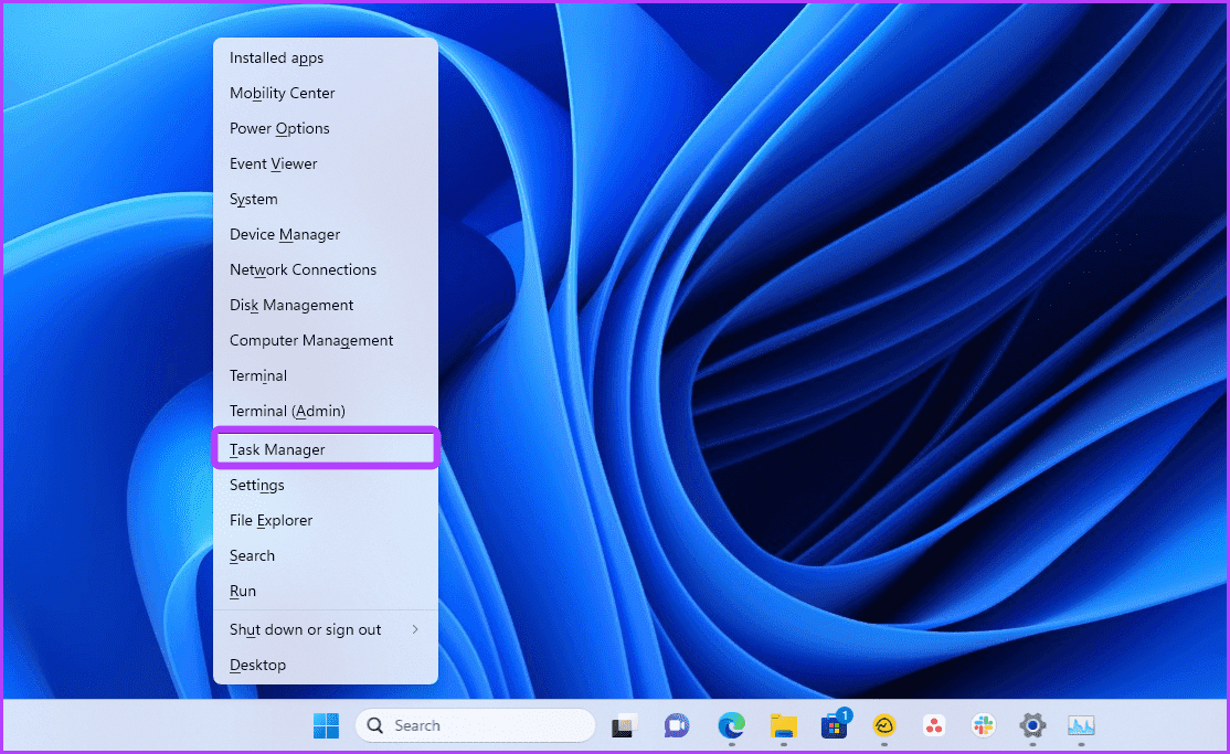 Task-Manager-2 أفضل 3 طرق لمسح ذاكرة التخزين المؤقت لذاكرة الوصول العشوائي على Windows 11