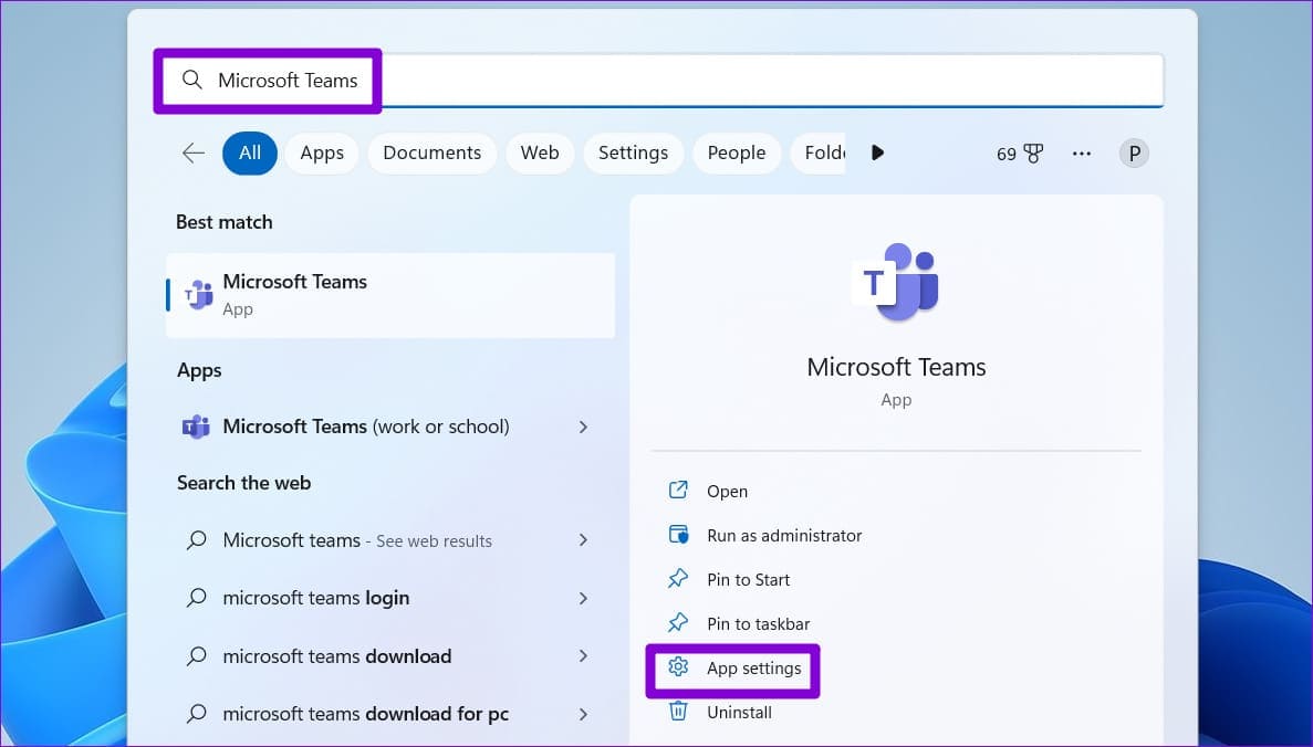 أفضل 7 إصلاحات لتحول شاشة Microsoft Teams إلى اللون الأزرق أو الرمادي على Windows - %categories