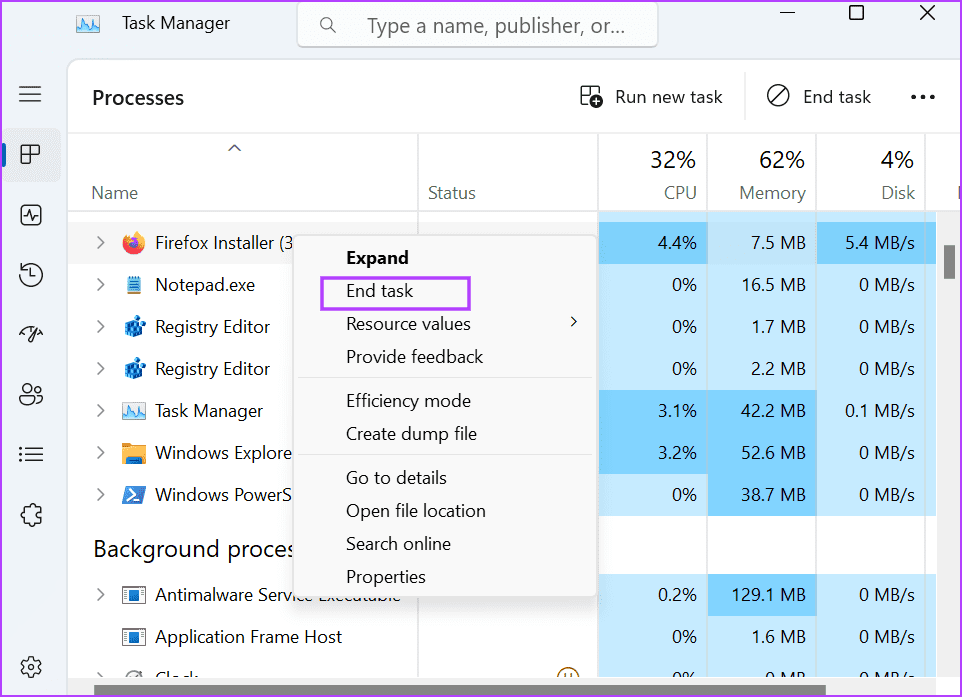 Terminate-and-Restart-Installer-File-0 أفضل 7 طرق لإصلاح خطأ لا يمكن الوصول إلى خدمة Windows Installer