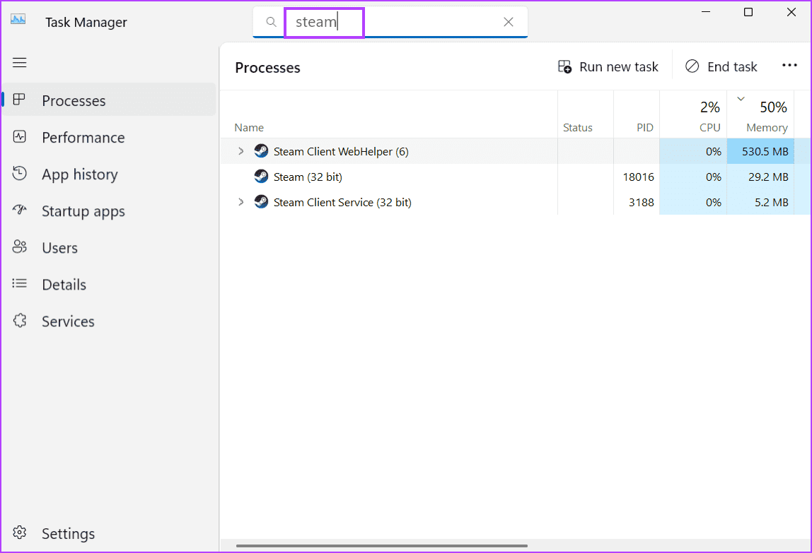 Terminate-and-Restart-Steam-From-the-Programs-Folder أفضل 8 طرق لإصلاح خطأ "تكوين المستودع غير صالح" على Steam في Windows 11