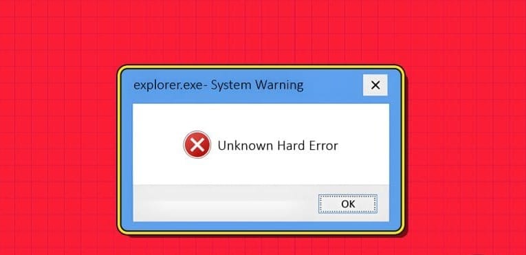 Top-Ways-to-Fix-Unknown-Hard-Error-in-Windows-768x432-1 أفضل 6 طرق لإصلاح خطأ غير معروف في الأجهزة في Windows
