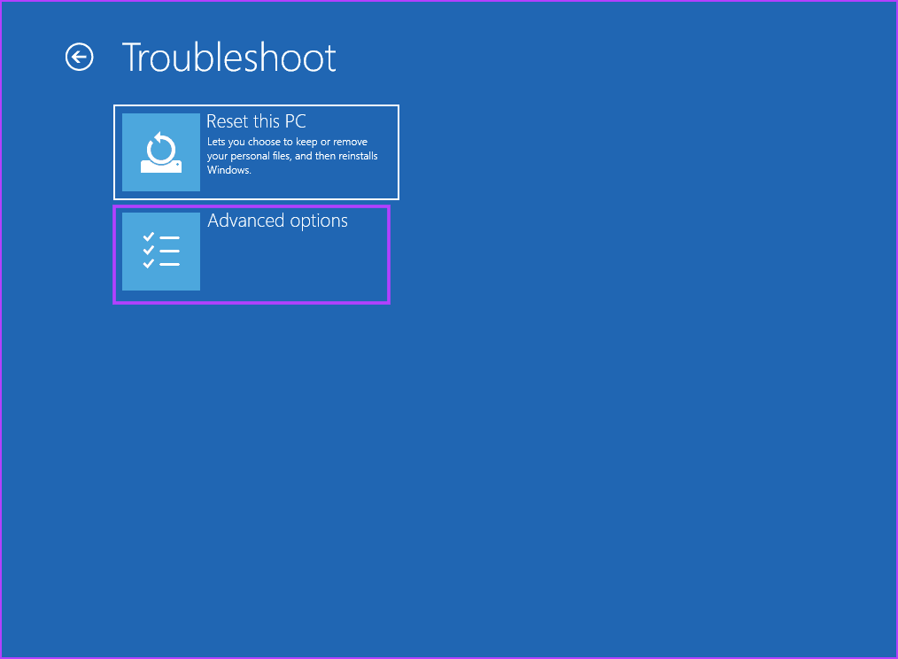 Use-Startup-Repair-in-the-WinRE-2 أفضل 7 طرق لإصلاح الخطأ "Page Fault in Nonpaged Area’" في Windows 10 وWindows 11