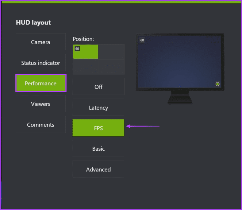 Using-NVIDIA-GeForce-Experience-5 5 طرق سريعة لإظهار عداد FPS في Windows 11