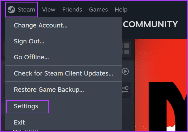 Using-the-In-game-FPS-Counter-On-Steam 5 طرق سريعة لإظهار عداد FPS في Windows 11