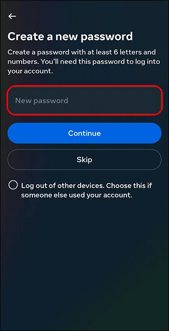 What-if-You-Dont-Remember-Your-Current-Messenger-Password-6 كيفية تغيير كلمة المرور في Messenger