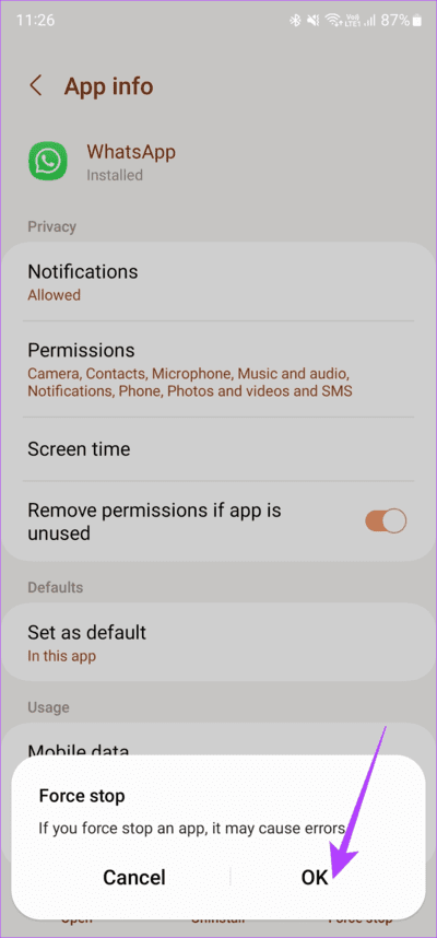 WhatsApp-media-restore-8 10 طرق لإصلاح WhatsApp عالق عند استعادة الوسائط