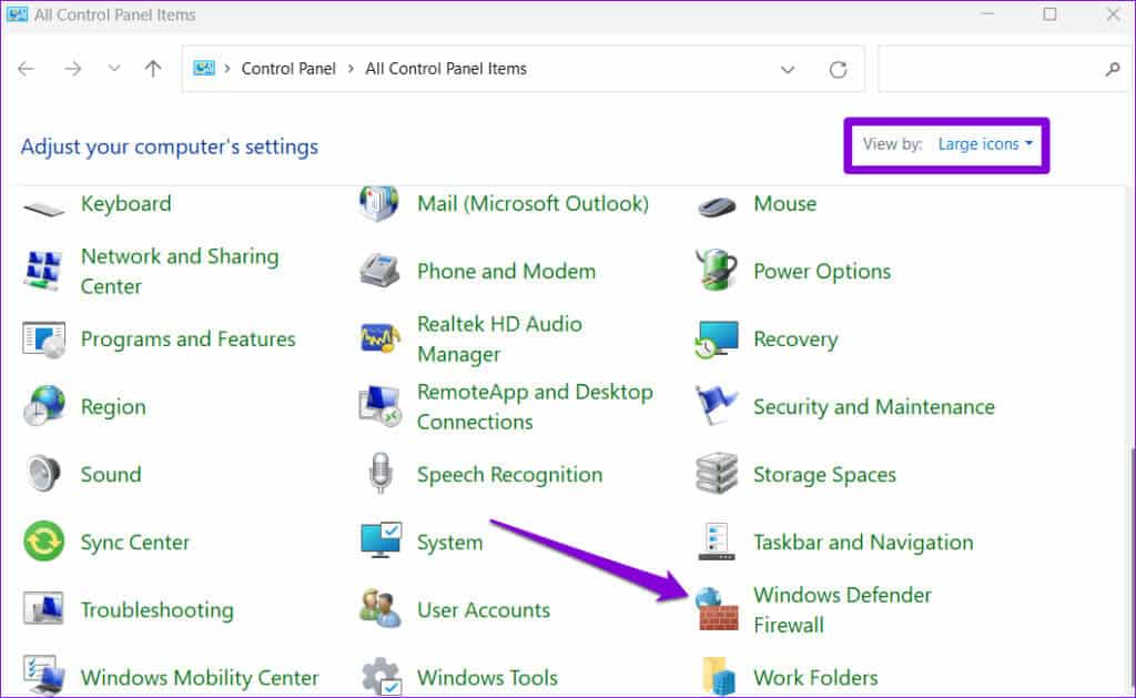 Windows-Defender-Firewall-1-1024x629-1 لا يمكن تشغيل جدار حماية Windows؟ هنا هو الإصلاح