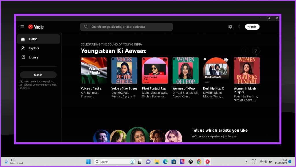 You-can-now-enjoy-the-YouTube-Music-app-on-your-Windows-PC-1024x578-1 كيفية تثبيت تطبيق YouTube Music على سطح المكتب (Windows وMac)