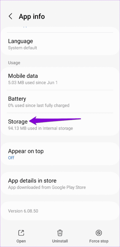 YouTube-Music-App-Storage-750x1536-1 أفضل 8 طرق لإصلاح خطأ "الأغنية غير متوفرة" في YouTube Music لأجهزة Android و iPhone