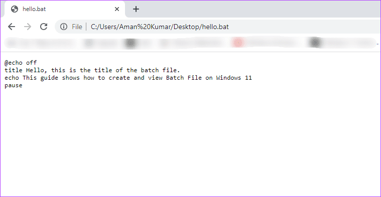 كيفية إنشاء وعرض الملفات الدفعية (Batch file) (BAT) على Windows 11 - %categories