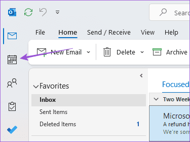 calendar-outlook-app-windows-11 أفضل 6 إصلاحات لعدم ظهور الأحداث و المواعيد في Outlook Calendar على Windows 11