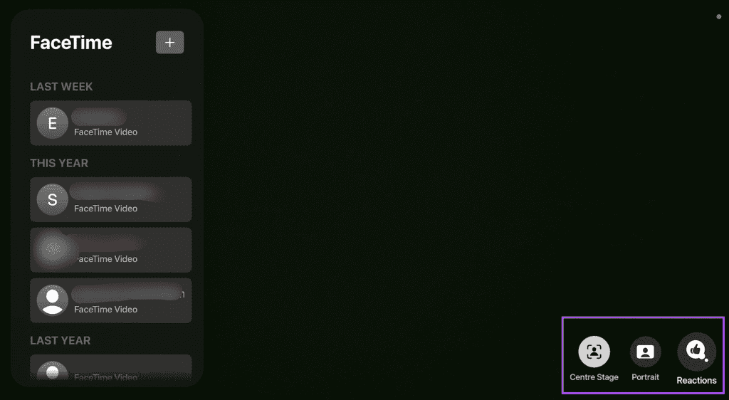 center-stage-portrait-reactions-apple-tv-4k-facetime-1024x562-1 كيفية استخدام FaceTime على Apple TV 4K