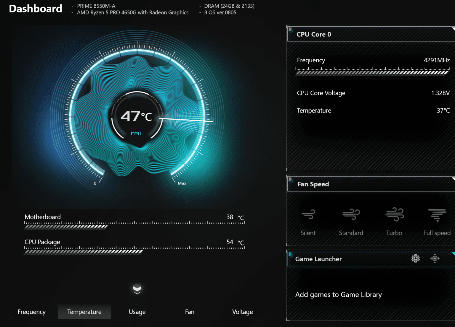 check-CPU-temperature-on-Windows-1536x1107-1 أفضل 10 طرق لإصلاح استمرار إعادة التشغيل بشكل عشوائي على Windows 11