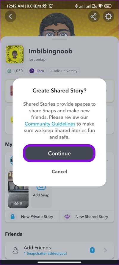 ما هي القصة المشتركة على Snapchat وكيفية استخدامها - %categories