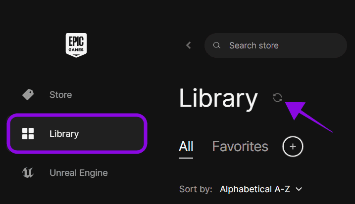 12 طريقة لإصلاح عدم عرض مكتبة Epic Games - %categories